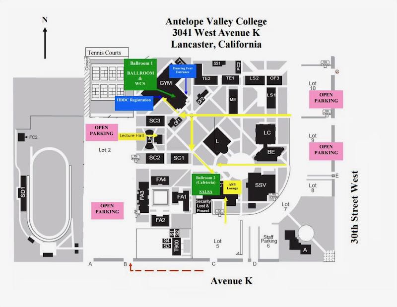 Zip Code Map Antelope Valley College Campus Map