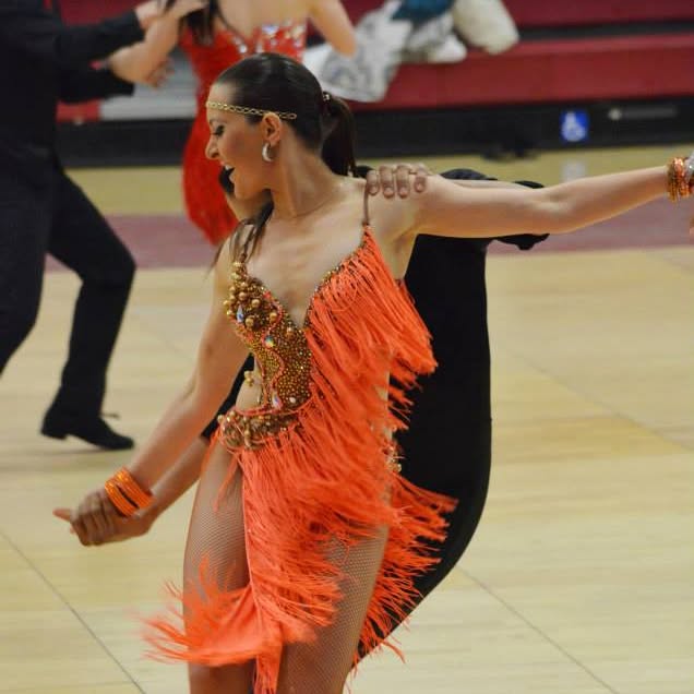 Open To ALl Orange Dress